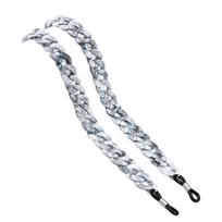 Colorful Eyeglasses Neck Cord Secure Grip Acrylic Glasses Retainer Comfortable Glasses Holder Daily Wear Accessories balta
