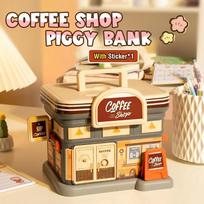 Auto-Rolling Money Password Safe Mini Creative Painted Atm Piggy Bank Children's Electronic Piggy Bank Toys Kids Christmas Gifts