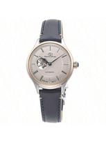 Classic stylish women's automatic wristwatch dial leather strap, RE-ND0011N00B. perfect accessory business gatherings coordination, it excellent kreminė