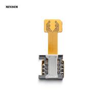 Universal TF DIY Dual SIM Card Adapter For Micro SD Extender Hybrid Sim Slot Nano Cato Mini Sim