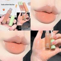 LUCKGO Lip Care Set: Bubble Lip Mask, Lip Oil, Exfoliation, Softening, Moisturizing, Hydrating Beauty Essentials
