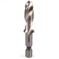 M10 HSS 1/4  Hex Shank Drill & Tap Taper Drill Bits Power Tool Part Tap Taper Drill Bit