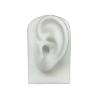Ear Silicone Model Practice Body Piercing Teaching Tool Earring for Jewelry Display Can Be Reused 1:1 Simulation Human balta