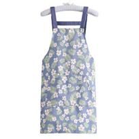 Apron Scratch Resistant Water-Repellent Cooking Aprons Durable Slub Cotton with Pockets Apron for Men Women Kitchen C