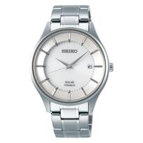 SEIKO SELECTION SBPX101 Made in Solar Date Sapphire White Pure Titanium Case and Bracelet [Seiko Watch] Men's Watch, Japan, Powered, Calendar, white