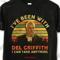 Planes Trains And Automobiles T Shirt Neal Page I've Been With Del Griffith I Can Take Anything Vintage Movies Quote vintage S įvairiaspalvis