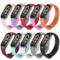 10 Pcs/Pack Strap for mi Band 8 9 10 Silicone Bracelet for XiaoMi Band Xiomi Xiami Wrist Strap Man Women for mi band 8 9 10