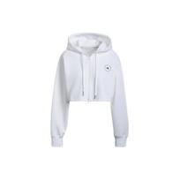 (WMNS) adidas by Stella McCartney Cropped Hoodie Asia Sizing 'White' Women's H59963 L