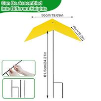 Sun Shade For Plants Outdoor Outdoor Plant Shade Heat Reduction UV Protection For Farmers Market Greenhouse Driveway Backyard geltona