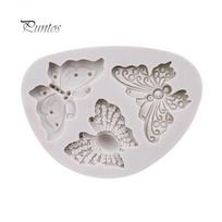 Home & Kitchen DIY Silicone Butterfly Fondant Cake Chocolate Mould Baking Decorating Tools