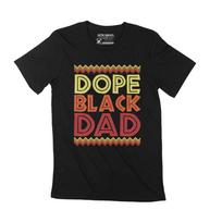 ULTRABASIC Men's T-Shirt Dope Black Dad BLM Graphic Tee Father's Birthday Gift XS juoda