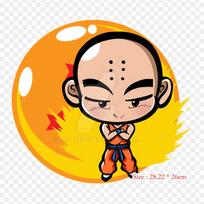 Pleistukai drabužiams, krepšiui, lygintuvu klijuojami terminiai lipdukai Majin Buu Chibi Majin Buu Bardock raštas, skalbiami, šilumos perdavimo yellow