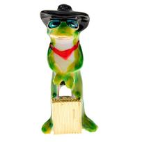 Blucome lydinio emalio smeigtukai Miela varlė Anime sagė, skirta moteriai, vyrui, kostiumėliui, hidžabo segtukai Kalėdų dovanos žalia