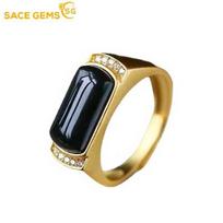SACE GEMS, cirkonio, vestuvinis sužadėtuvių žiedas, vyriškas papuošalas open