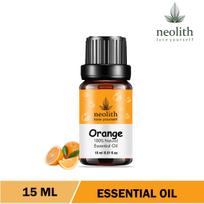 Neolito apelsinų eterinis aliejus – šalto spaudimo, 100 % gryno aromato, 100 % natūralus ir neskiestas, terapinės klasės (15 ml) 15 ML skaidri