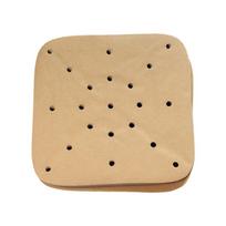 200pcs Heat Resistant Air Frying Pan Paper Nonstick Air Fryer Liners 8.5 Inch Square Oil Paper for gelsvai ruda