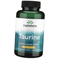 Taurinas, Taurine 500, Swanson 100 kaps. (27280013) 100caps