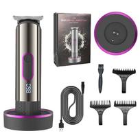 Electric Hair Clipper Cordless Hair Trimmer Haircut Kit with 3 Guide Combs USB Rechargeable Hair with display screen juoda