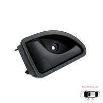 BDP90 Salono kairės pusės durų rankena juodos spalvos, skirta Renault Kangoo MK1 KC FC Twingo MK1 C06 S06 Nissan Kubistar X76 8200259376