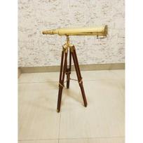 Brass Finish Standing Telescope with Tripod Stand Collectible Marine Gift Working Telescope Birthday Gift home Decor & Office Decor Item auksas