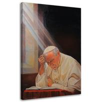 Drobės spaudinys Popiežius Jonas Paulius II 40x60 įvairiaspalvis