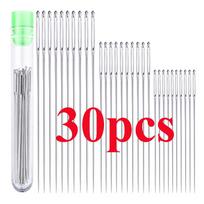Universali įprastų, naudingų siuvimo adatų didelių akių siuvimo mašina white