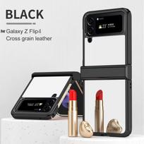 Prabangus galvanizuotas dėklas-veidrodis Samsung Z Flip 4 lankstui, skirtas Samsung Galaxy Z Flip 4 5g, apsauginis dėklas lankstui For Galaxy Z Flip 4 juoda