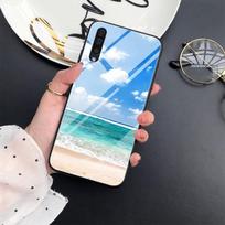 Seaside Scenery Capas dėklas, skirtas Samsung Galaxy A52 A70 A71 A73 A53 A13 5g A03 A72 A22 A21s A03 Core A42 grūdinto stiklo dangtelis For Samsung A01