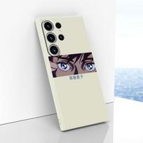 Phone Case For Samsung Galaxy S23 Ultra S21 Note 20 Ultra S20 S22 Note 10 Plus Attack On Titan Japan Anime Square Liquid Cover Samsung Note 8