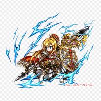 Animacinis Brave Frontier Final Fantasy Brave Exvius Lyginamas Šilumos Perdavimo Spausdinimo Vinilo Pleistrai Lipdukas Drabužiams Pasidaryk pats Aplikacijos Plaunami Pleistrai orange
