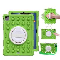 Shockproof Tablet Case for iPad Pro 11 12.9 M2 M1 360 Rotating Stand Hand Strap Cover iPad Air 5 10.9 2022 10th Air 4 2020 Funda iPad Pro 12.9 2022