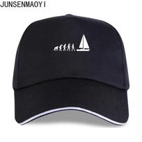2022 New WEELSGAO Evolution Sail Boat Men Summer Style Cotton Baseball cap Funny Mans Top Unisex Trucker Hat Snapback Hats Adjustable