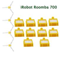 14Pcs/lot for iRobot Roomba 700 760 770 780 Series Vacuum Cleaners Parts Side Brush Bristle Flexible Beater Brush Hepa filter