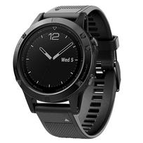 Pakaitinis TPU minkštas laikrodžio dirželis, skirtas Garmin Fenix ​​5/5 Plus išmaniajam laikrodžiui juoda