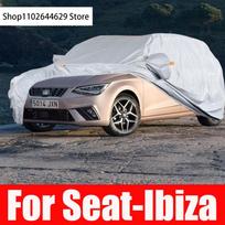 Full Car Covers Indoor Outdoor Waterproof Anti Dust Sun Rain Protection For seat-Ibiza 6l 6j For seat-Ibiza