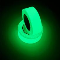 Žalia fluorescencinė juosta, akrilas, nuimamas, ekologiškas žalia