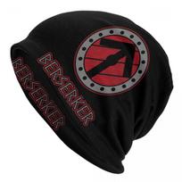 Vikings Berserker Skullies Beanies Caps Unisex Women Unisex Cool Winter Warm Knitting Hat Adult Bonnet Hats Beanies Hat black
