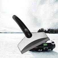 Automobilinis sniego kastuvas įrankis stiklui sniego kastuvas šepetys atitirpinimui ledo kastuvas sniego kastuvas žiemos sniego valymo artefaktas 19cm×11cm juoda