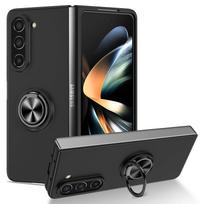 Apsauginis dėklas nuo prakaitavimo, skirtas Samsung Galaxy Z Fold 5 4 3 Fold4 Fold5 Fold2 Fold3 Fold 2 5G Mobile Phone Cover Funda Bag for Samsung Z Fold 5 juoda