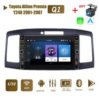 8 Inch 2 Din Android Car Radio Multimedia Video Player for Toyota Allion Premio T240 2001-2007 With Button Knob Carplay WiFi 2+32GB 1+32GB