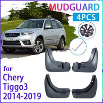 Car Mud Flaps for Chery Tiggo3 Tiggo 3 2014~ 2015 2016 2017 2018 Mudguard Splash Guards Fender Mudflaps Auto
