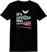 Tooloud ItS Leviosa Not Leviosahhs Dark T-Shirt S