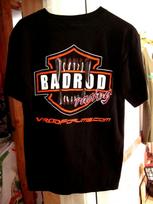 Badrod Racing Small Unisex T-shirt Biker Ryan Edmondson V Rodums Hot Rod Cruiser S