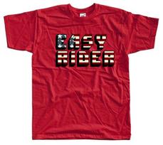 Easy Rider V15 Movie Poster Peter Fonda Dennis Hopper Unisex T-shirts S