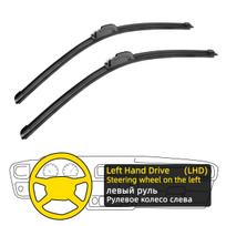 2vnt priekinio priekinio stiklo valytuvų šluostės, skirtos Land Rover Discovery LR3 LR4 2004-2016 22 +22  langų šepečiai pjovimo priedai 2004 2005 2006 200 gray