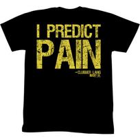 Rocky T Pain Slim Fit Juodi Unisex Marškinėliai S