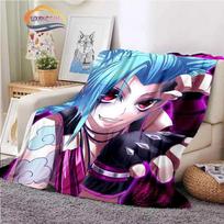 Animacinių filmų antklodė Rage Laurie Jinx flanelinė šilta minkšta pliušinė sofa-lova Patogus žiema mergaitei 75x90cm