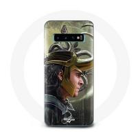 Case - Maniacase - Samsung Galaxy S10 - Loki Thor Ragnarok - Soft - Black juoda