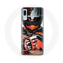 Case - Maniacase - Samsung Galaxy A30 - Miguel Oliveira Moto GP - Soft - Black juoda