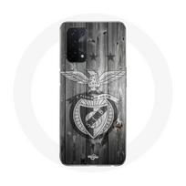 Coque Oppo A54 5G slb benfica fond gris pilka